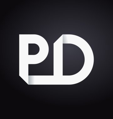 moderm minimalis ilk logo Pd