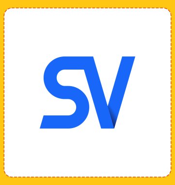 moderm minimalis ilk logo Sv