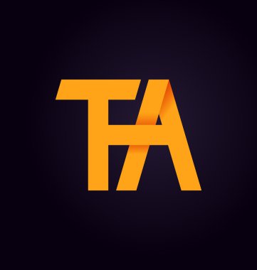 moderm minimalis ilk logo Ta