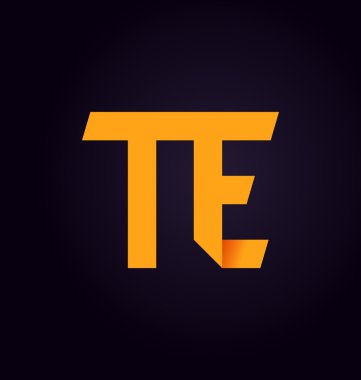 moderm minimalis ilk logo Te