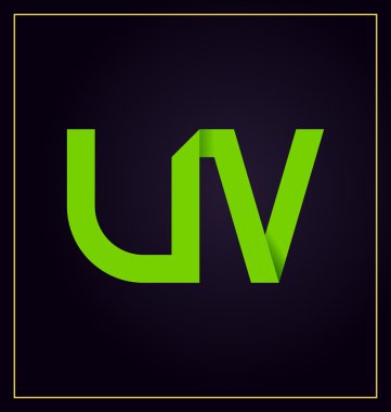 moderm minimalis ilk logo Uv