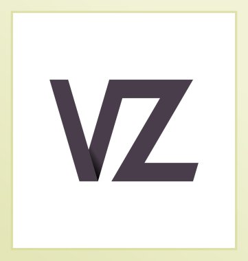 moderm minimalis ilk logo Vz