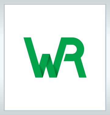 moderm minimalis ilk logo Wr