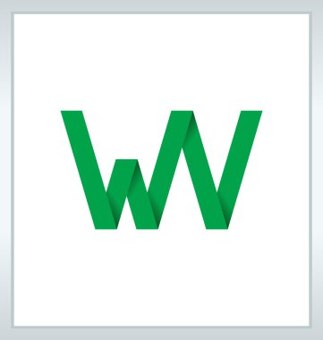 moderm minimalis ilk logo Wv