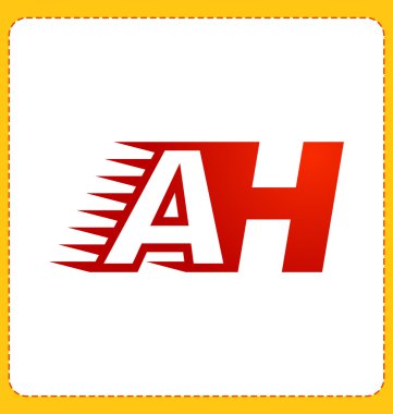 moderm minimalis ilk logo Ah