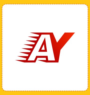 moderm minimalis ilk logo Ay