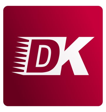 moderm minimalis ilk logo Dk