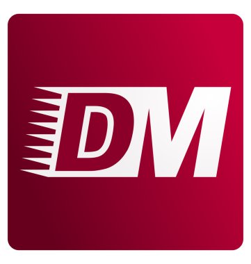 moderm minimalis ilk logo Dm