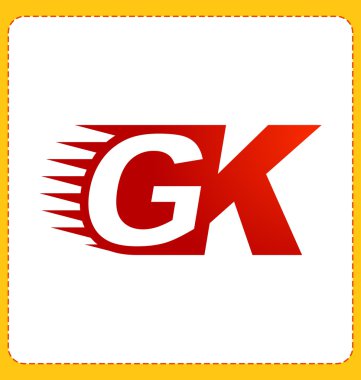 moderm minimalis ilk logo Gk