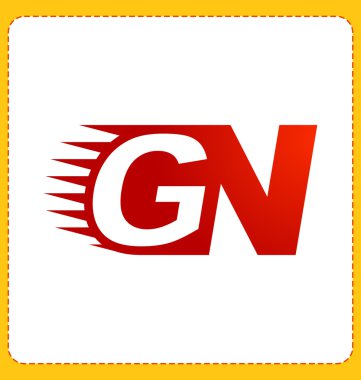 moderm minimalis ilk logo Gn