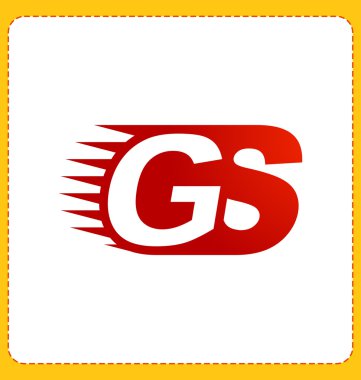 moderm minimalis ilk logo Gs