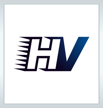 moderm minimalis ilk logo Hv