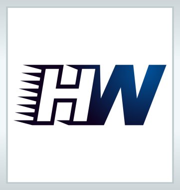 moderm minimalis ilk logo Hw