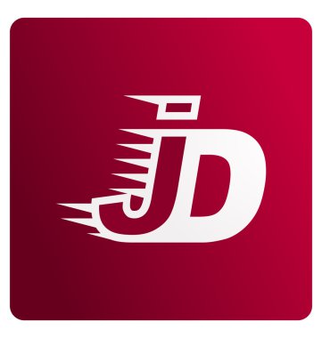 moderm minimalis ilk logo Jd