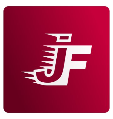 moderm minimalis ilk logo Jf