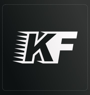 moderm minimalis ilk logo Kf