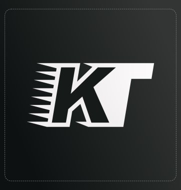 moderm minimalis ilk logo Kt