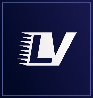 moderm minimalis ilk logo Lv
