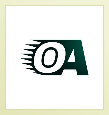 moderm minimalis ilk logo Oa