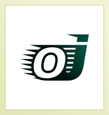 moderm minimalis ilk logo Oj