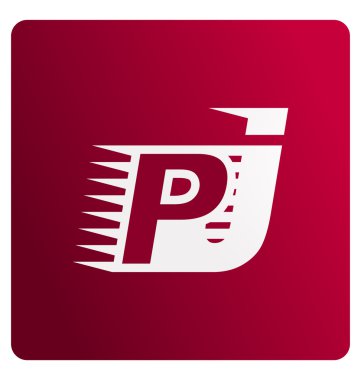 Modern minimalis ilk logo Pj