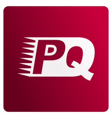 Modern minimalis ilk logo Pq