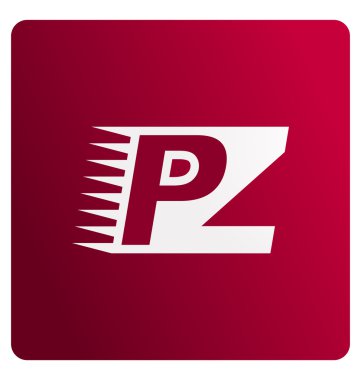 Modern minimalis ilk logo Pz