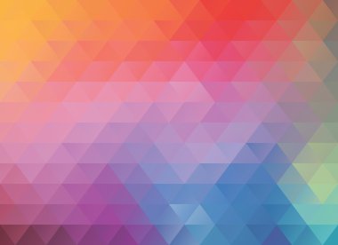 renkli poligonal arka plan