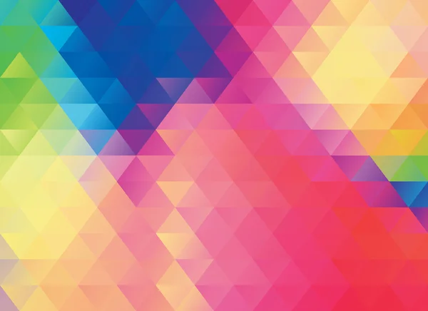 Fondo abstracto poligonal colorido — Vector de stock
