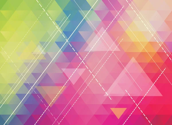 Fondo abstracto poligonal colorido — Vector de stock