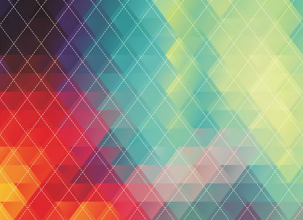 Fondo abstracto poligonal colorido — Vector de stock