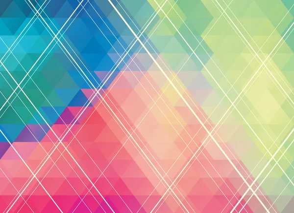 Colorful polygonal abstract background — Stock Vector
