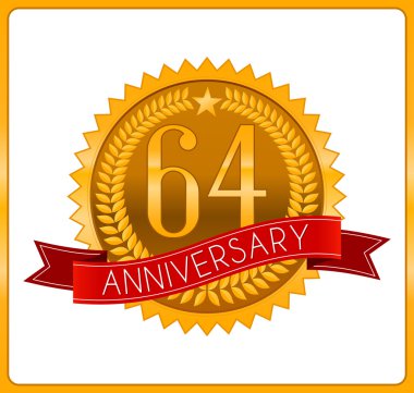 Klasik altın yıldönümü logosu