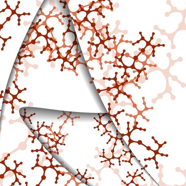 Dna 色彩丰富的插画. — 图库矢量图片