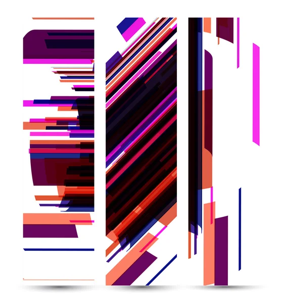 Banner abstracto para su diseño . — Vector de stock