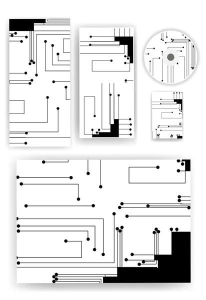 Set de papeterie pour votre design — Image vectorielle