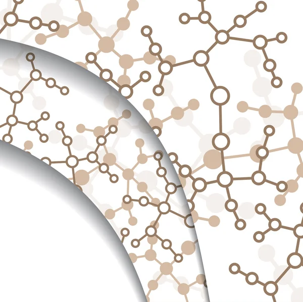 Dna ilustração colorida — Vetor de Stock