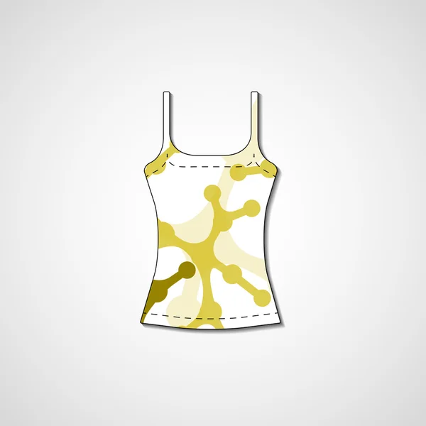 Ilustração abstrata em singlet — Vetor de Stock