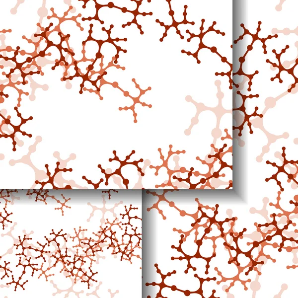 DNA renkli resimde — Stok Vektör