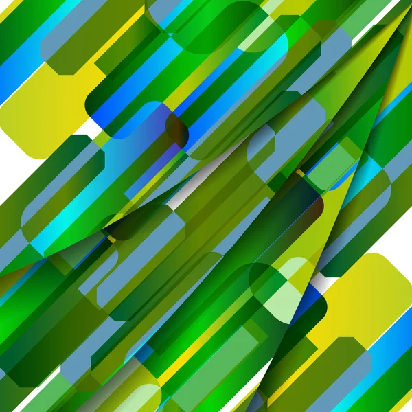 Ilustración cuadrada abstracta — Vector de stock