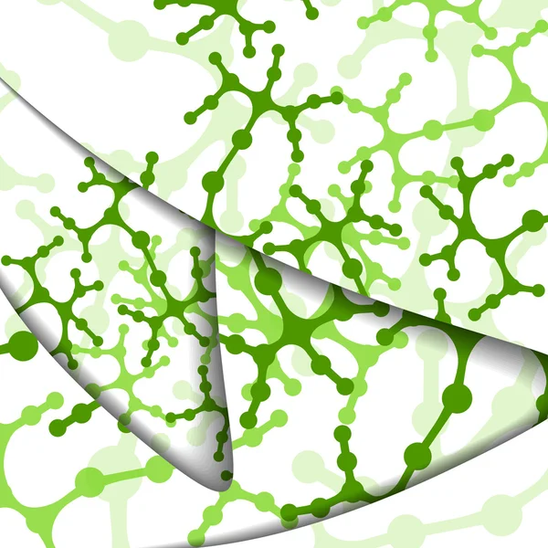 DNA kleurrijke illustratie. — Stockvector