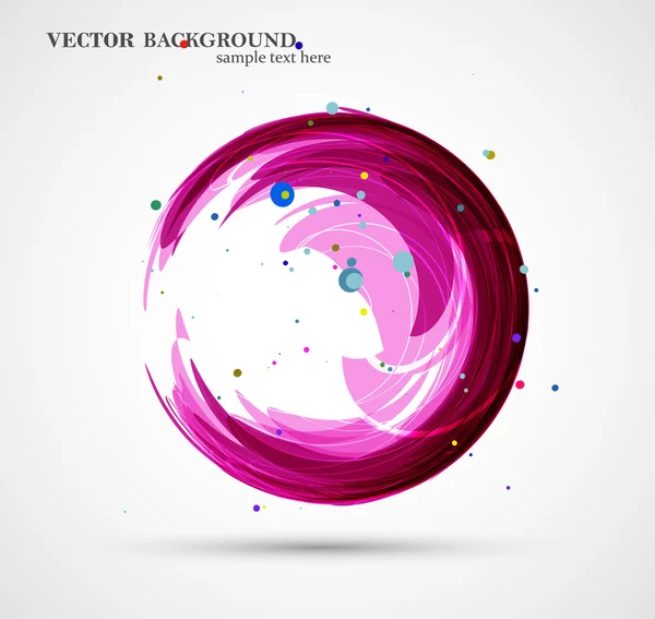 soyut daire illüstrasyon