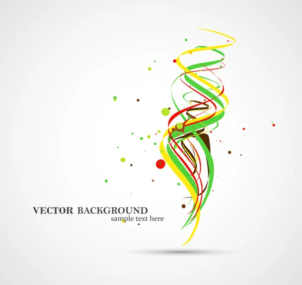 Ilustração arte abstrata — Vetor de Stock