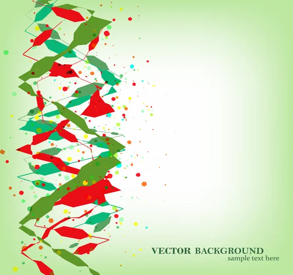DNA molekylen illustration — Stock vektor