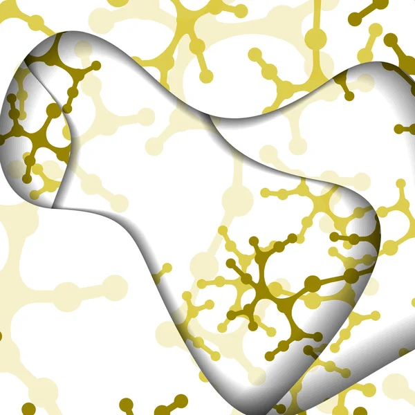 Dna ilustração colorida — Vetor de Stock