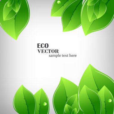 yeşil yapraklar resimleme