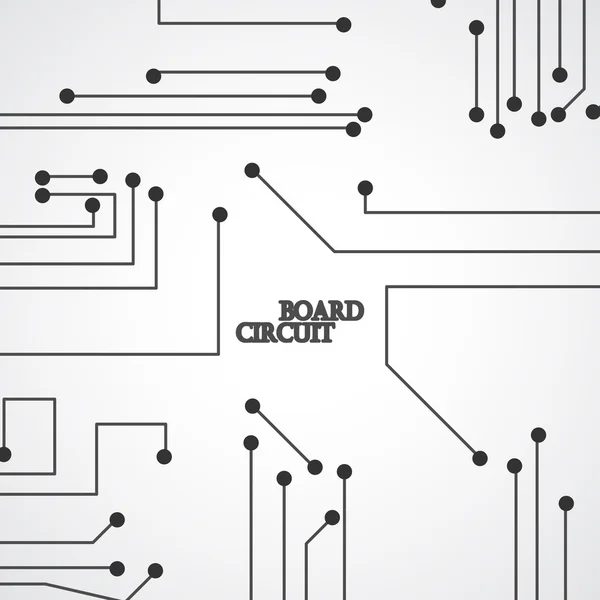 Circuit board background — Stock Vector