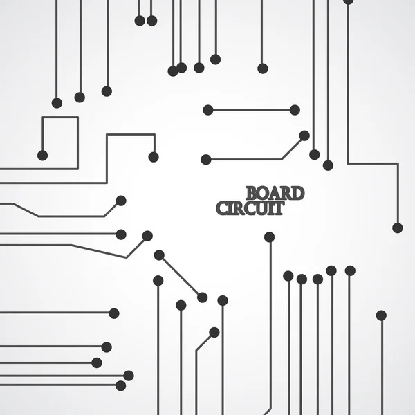 Circuit board background — Stock Vector