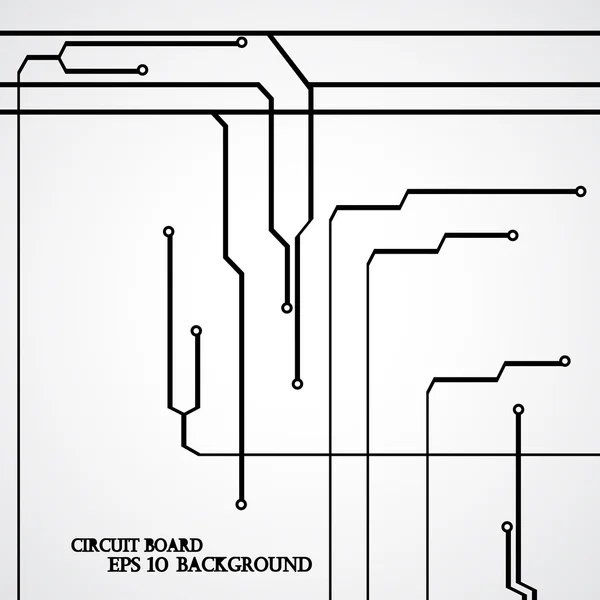 Circuit board background — Stock Vector