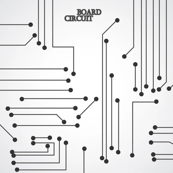 Fond de circuit imprimé — Image vectorielle